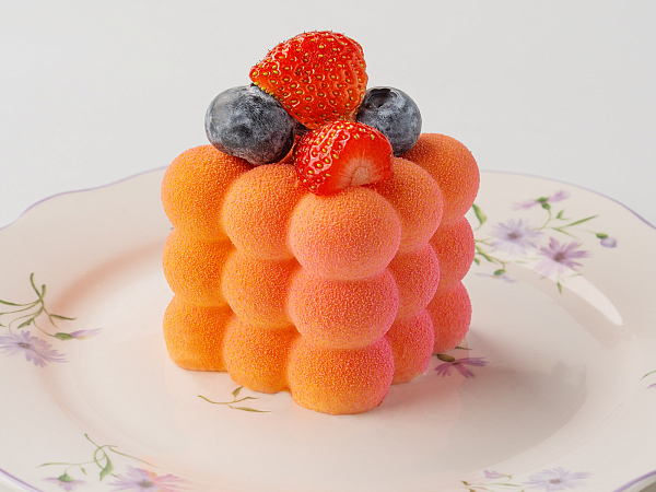 Десерт "Вельветовый куб"